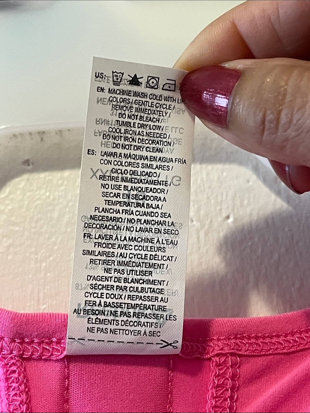 Reebok Hot Pink Racerback Performance Tank - Picture 7 of 11